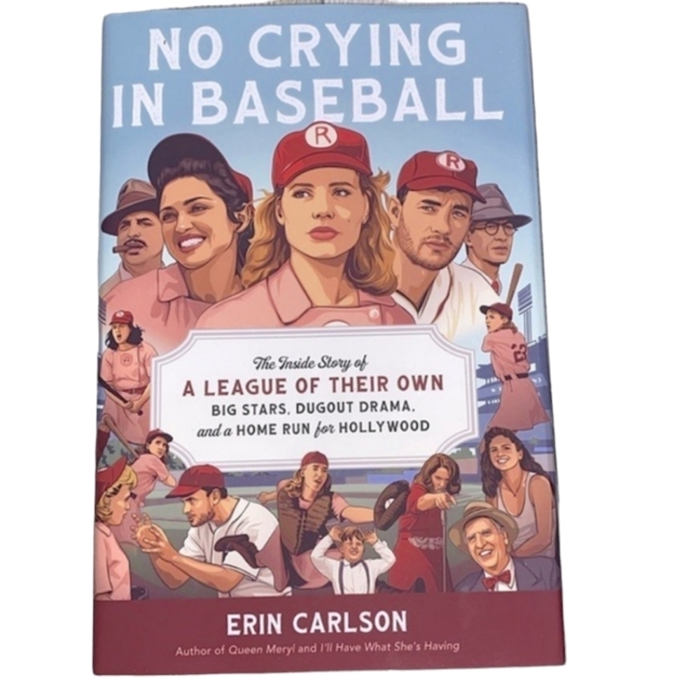 No Crying in Baseball hardback book